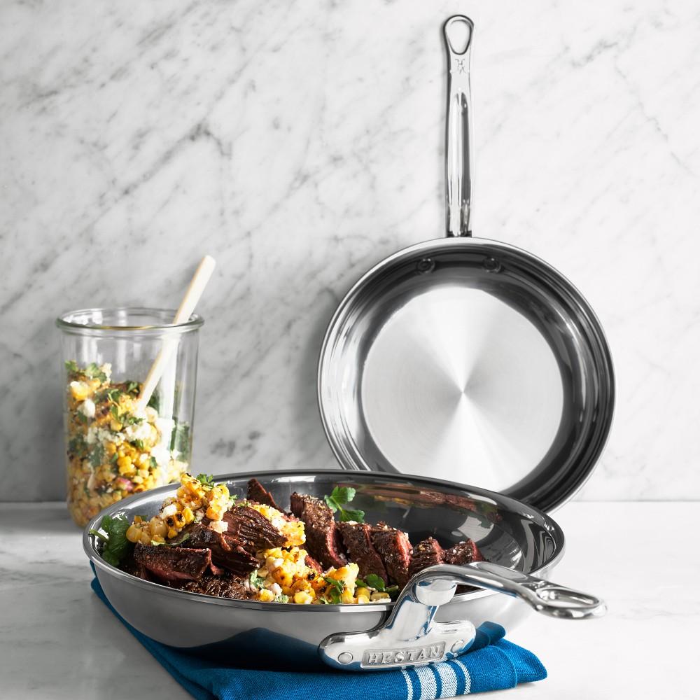 Hestan NanoBond® Titanium Stainless Steel Skillet Fry Pan, Set of